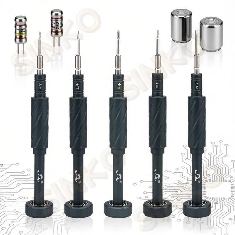 Pentalobe Screwdriver Set - S2 Stahl Präzisions-Schraubendreher Aluminiumlegierung Rutschfester Griff