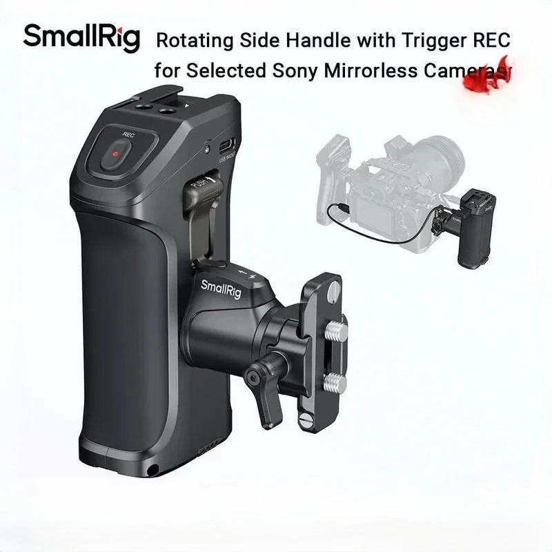 Nikon Camera Z50 - SmallRig 3893, drehbarer Seitengriff mit Auslöser
