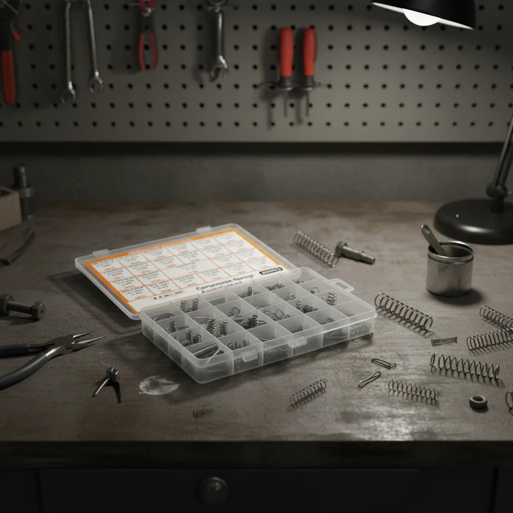 Electronics Repair Team - 300-teiliges Sortiment an Druckfedern aus Edelstahl