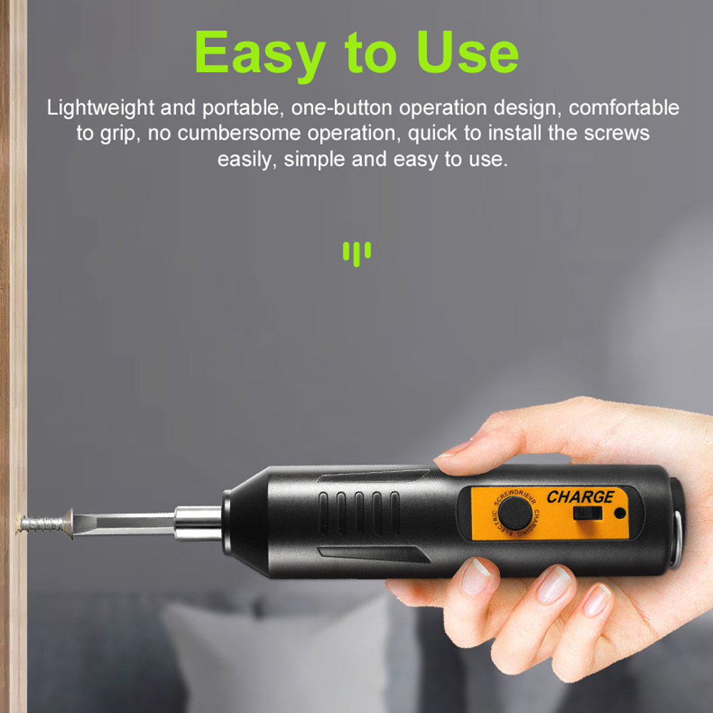 Electronics Repair Team - Elektrisches Schraubendreher-Set, multifunktionaler Schraubendreher, USB-Aufladung, elektronisches