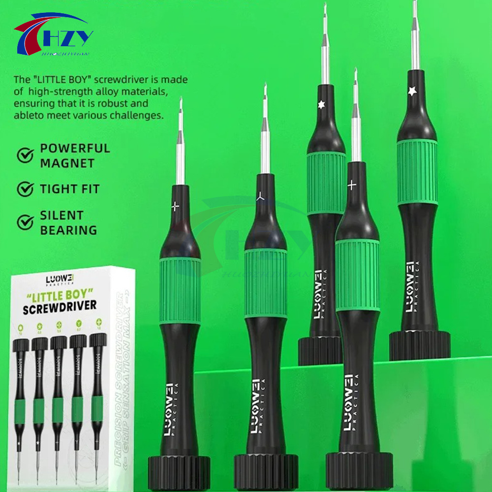 Pentalobe Screwdriver Set - LUOWEI Präzisions-Schraubendreher-Set für Kleine Jungen, Torx-Kreuz-Pentalobe-Schraubendreher,