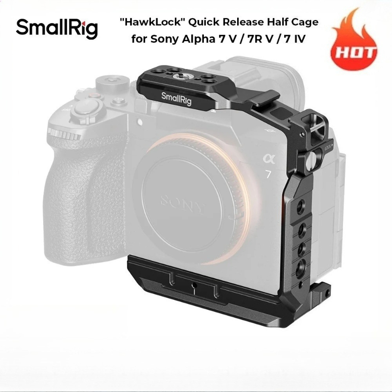 Nikon Camera Z50 - SmallRig 6023 HawkLock H38 Halbkäfig für