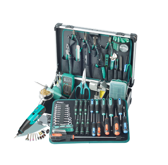 Electronics Repair Master - PRO'SKIT PK-1900NH Elektronik-Master-Kit (220V Metrisch) für