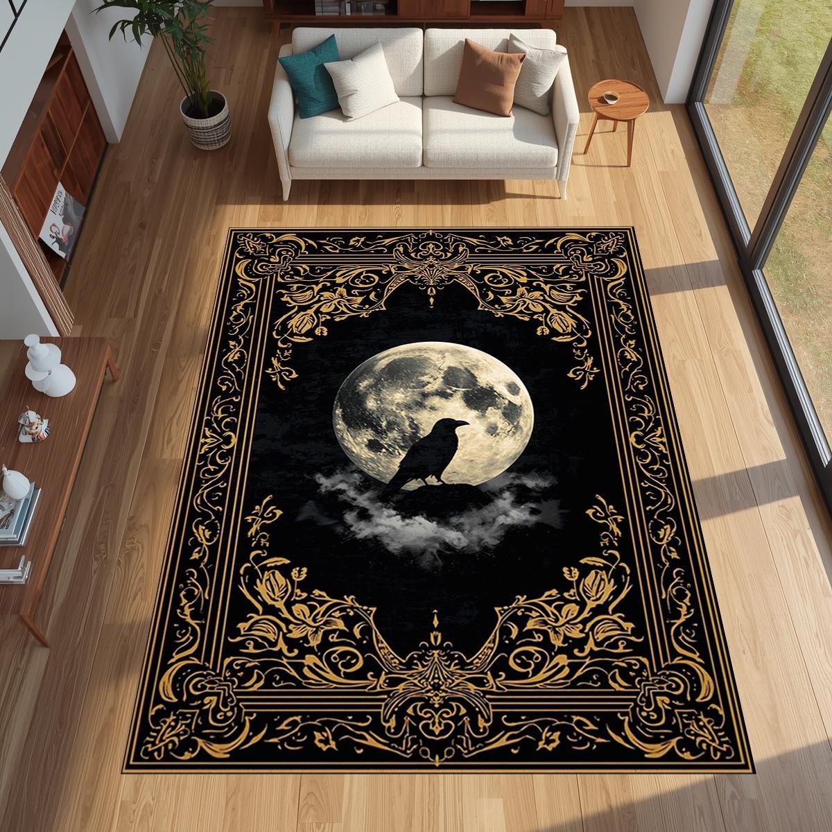 Gothic Golden Raven Full Moon  – Electronics Repair Desk Bewertung und Preis