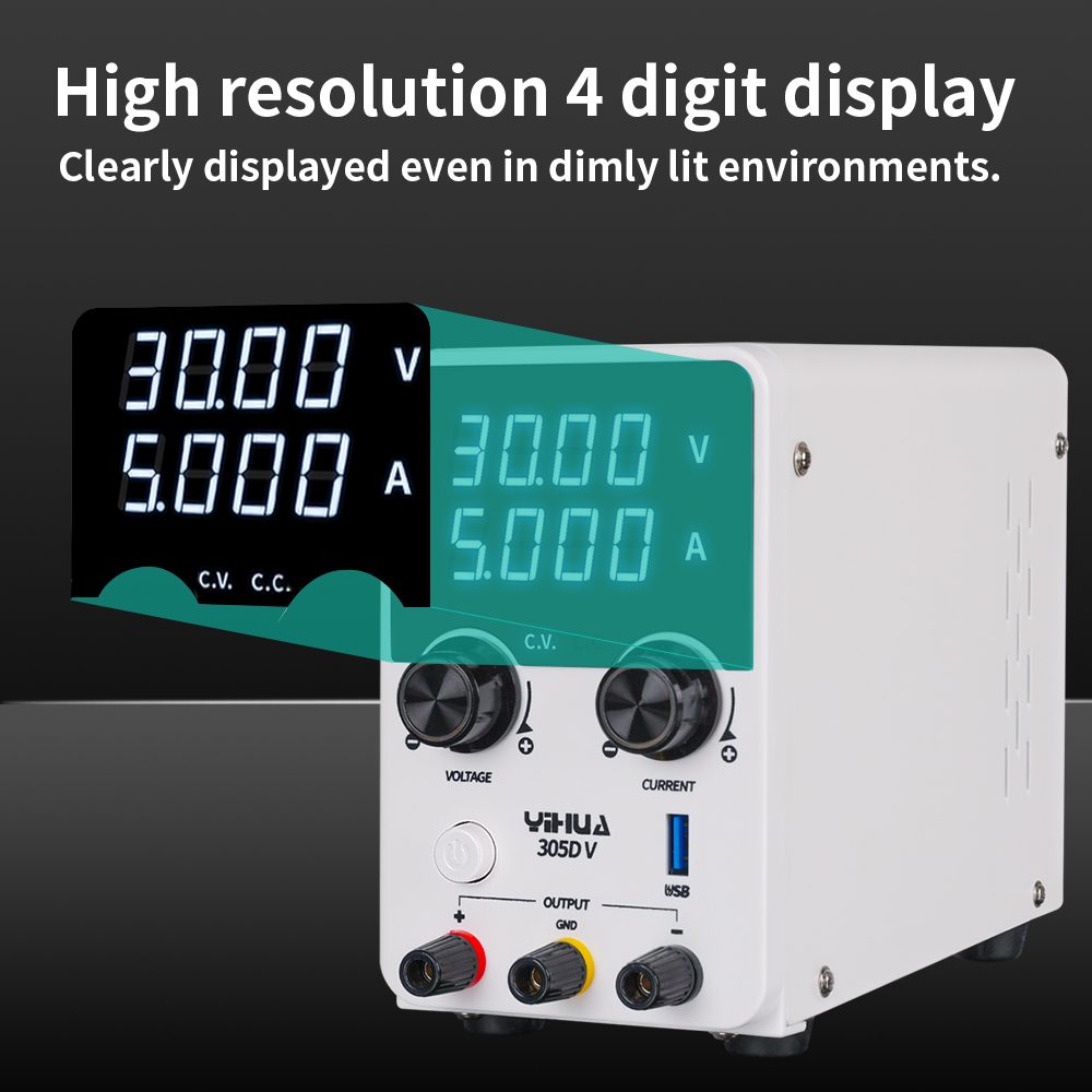 YIHUA 305D-V 180W DC Netzteil  – Electronics Repair Lab Bewertung und Preis