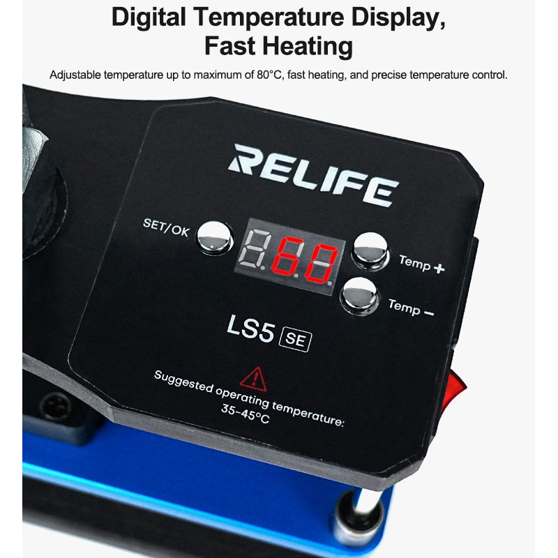 RELIFE LS5 SE Heiz- und Halted – Screen Separator Machine Bewertung und Preis